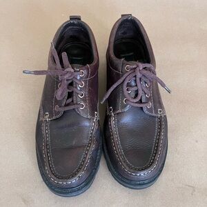 G.H.Bass & Co Men’s Genuine Leather Brown Leather Lace Up Shoes F1 Q855 Size 10D